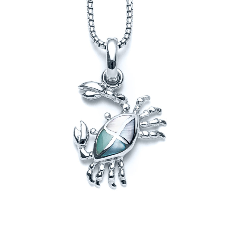 Capri Crab Charm Necklace