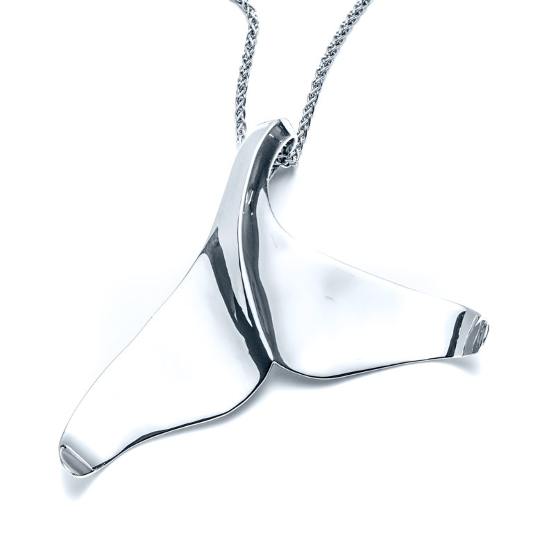 Maritime Whale Tail Grand Necklace