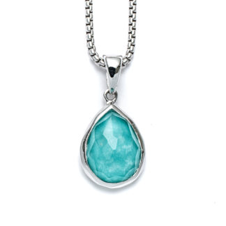 Laguna Mini Teardrop Necklace
