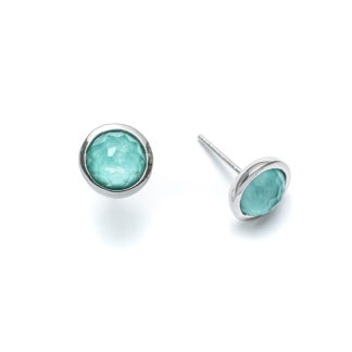 Laguna Round Stud Earrings