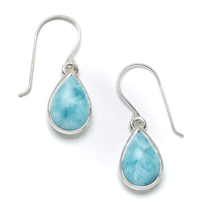 Larimar Teardrop Earrings