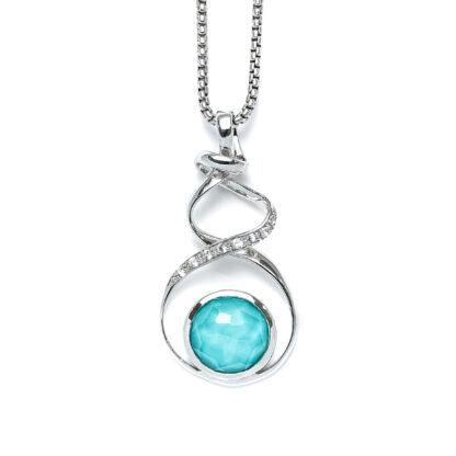 Laguna Ciega Ribbon Necklace