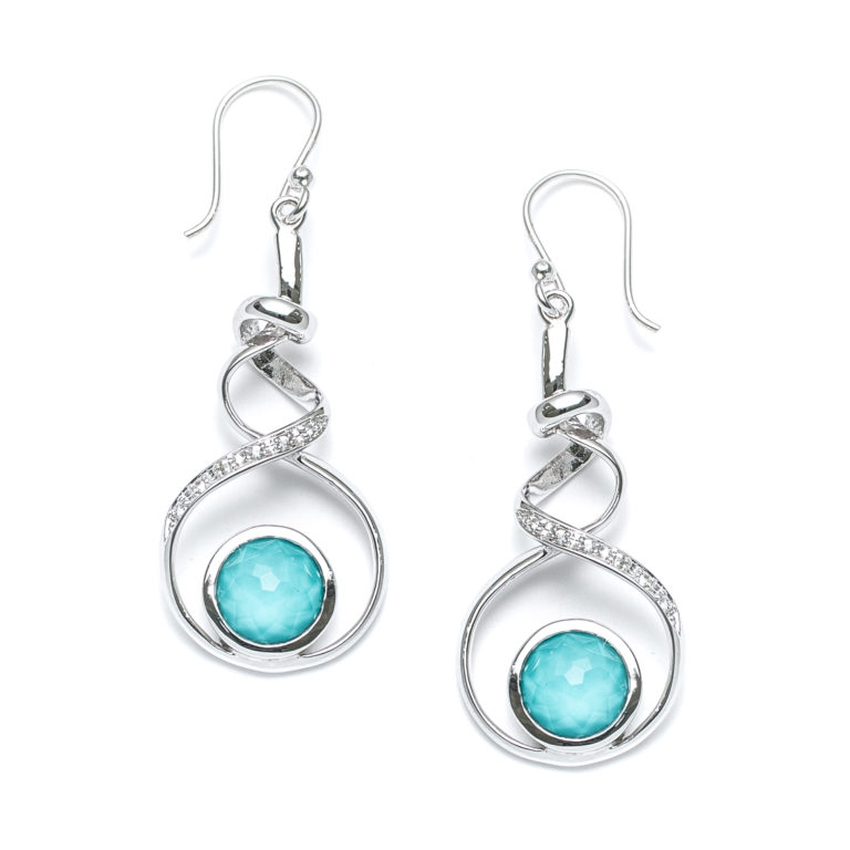 Laguna Ciega Ribbon Earrings