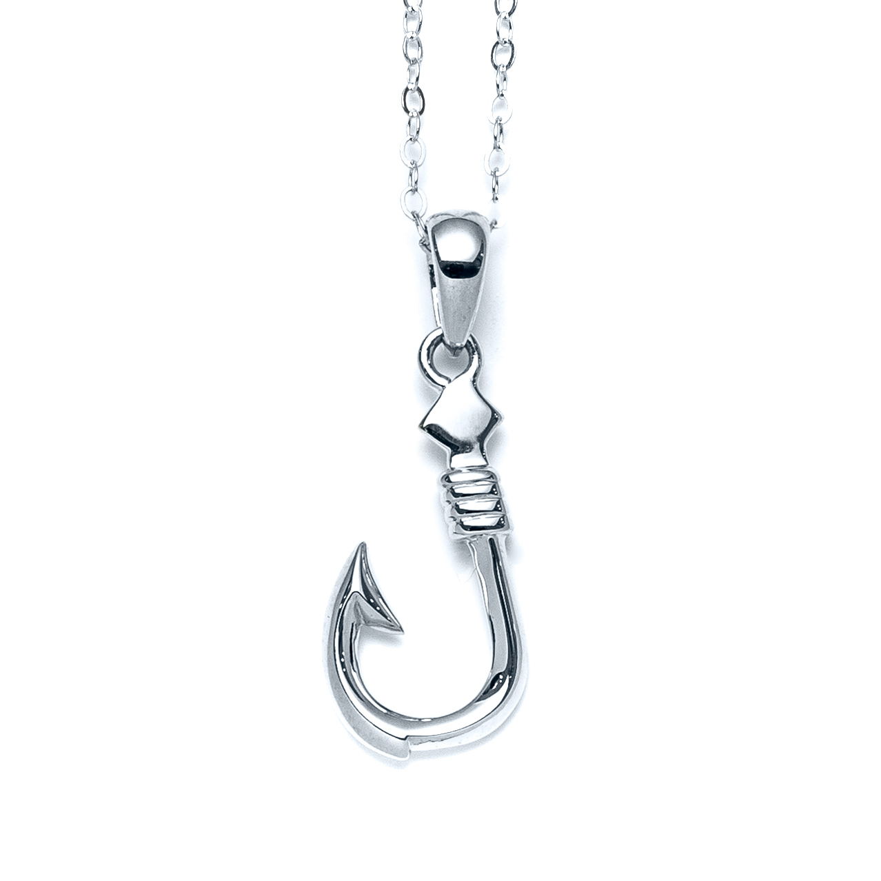 Island Fish Hook Necklace