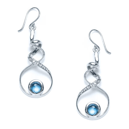 Atlantic Ciega Ribbon Earrings