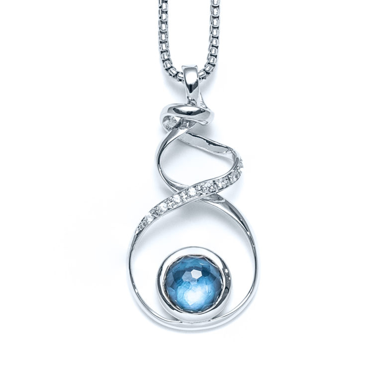 Atlantic Ciega Ribbon Necklace