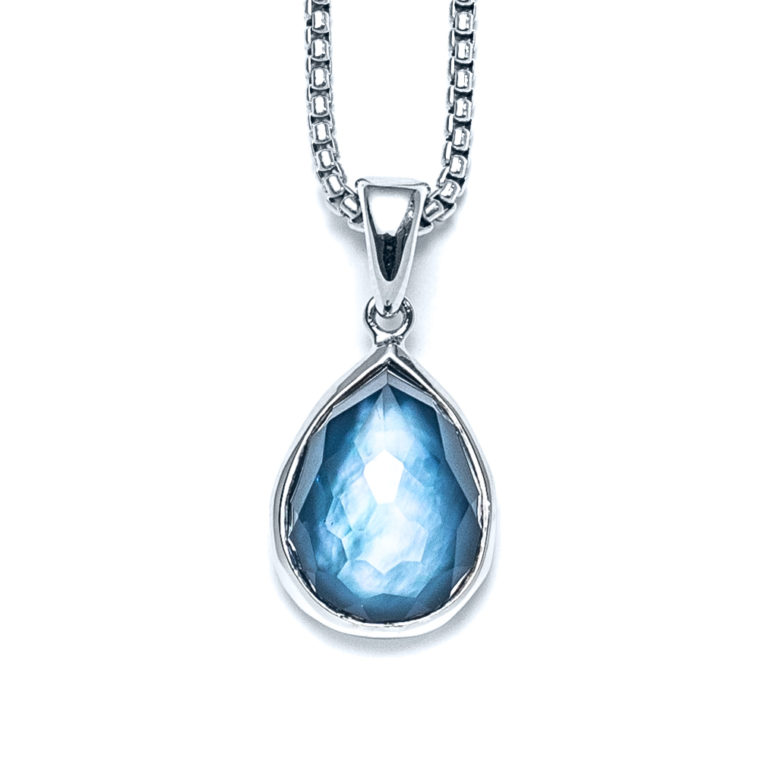Atlantic Mini Teardrop Necklace