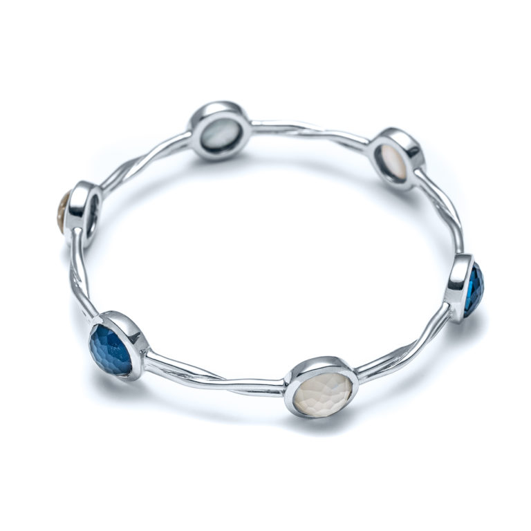 Atlantic & Radiant Pearl Bangle