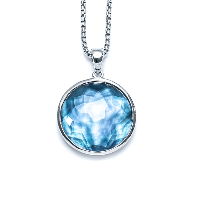 Atlantic Statement Round Necklace