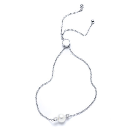 Pearl & Diamond Bracelet