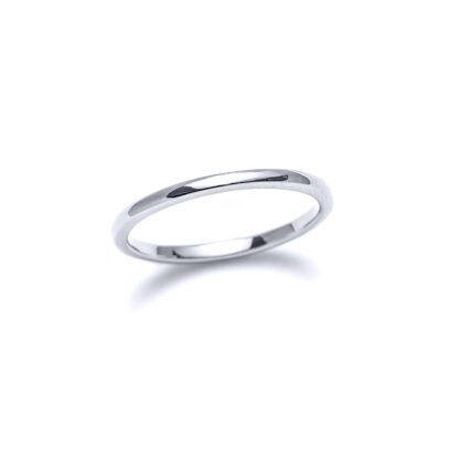Classic Band Ring in Silver