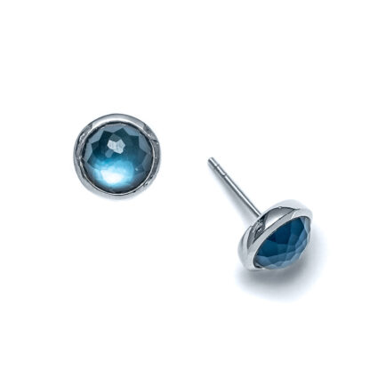 Atlantic Round Stud Earrings