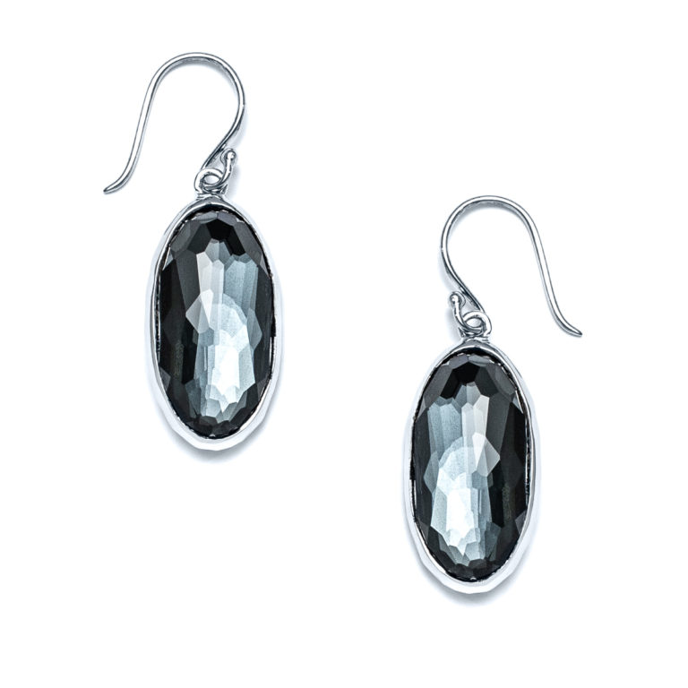 Midnight Shore Cabana Statement Earrings