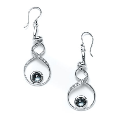 Midnight Shore Ciega Ribbon Earrings
