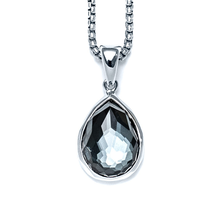 Midnight Shore Mini Teardrop Necklace
