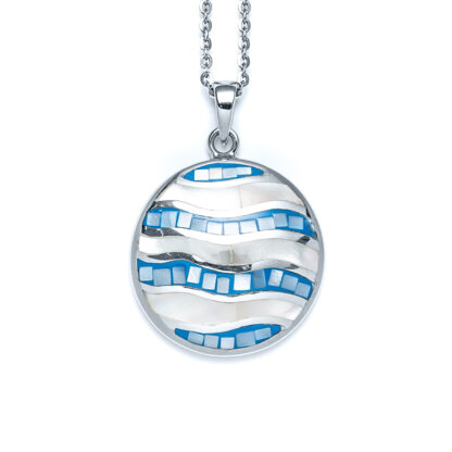 Mosaic Shell Capri Shoreline Small Necklace