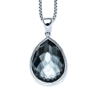 Midnight Shore Teardrop Necklace