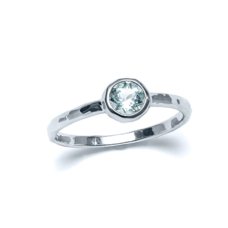 Aquamarine Poolside Ring