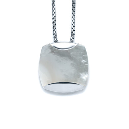 Mother of Pearl Modern Shell Necklace