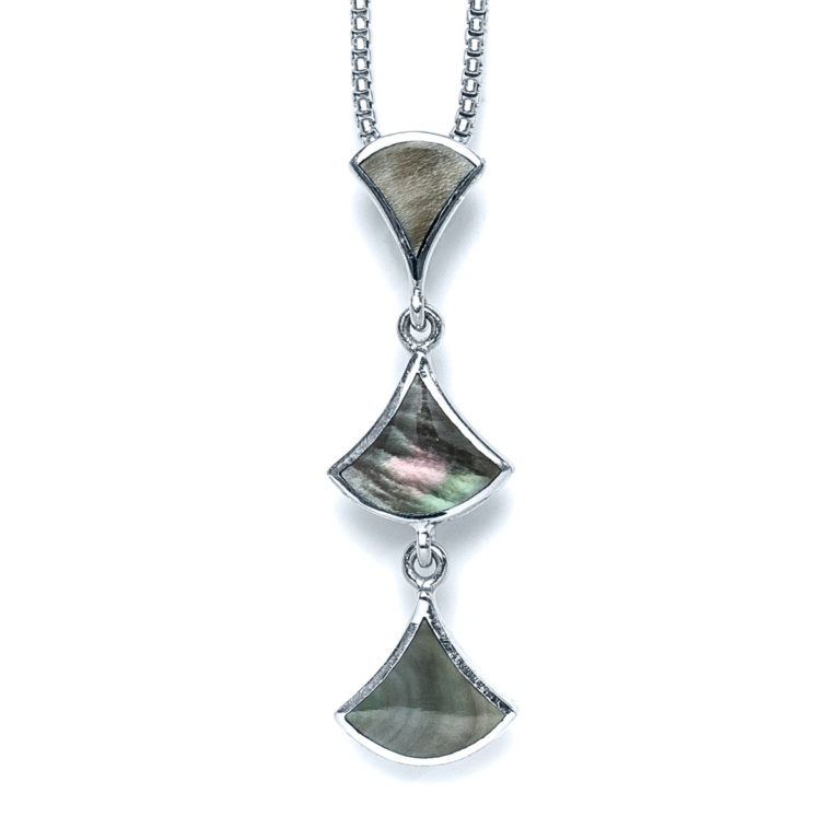 Dark Pearl Mini Bella Nova Necklace