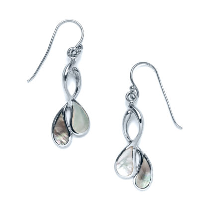 Duality Mother of Pearl Earrings