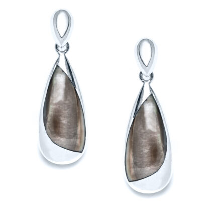 Dark Mother of Pearl Miah Earrings
