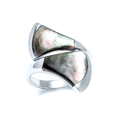 Dark Mother of Pearl Bella Nova Ring