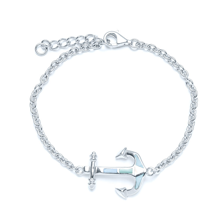 Capri Anchor Link Bracelet