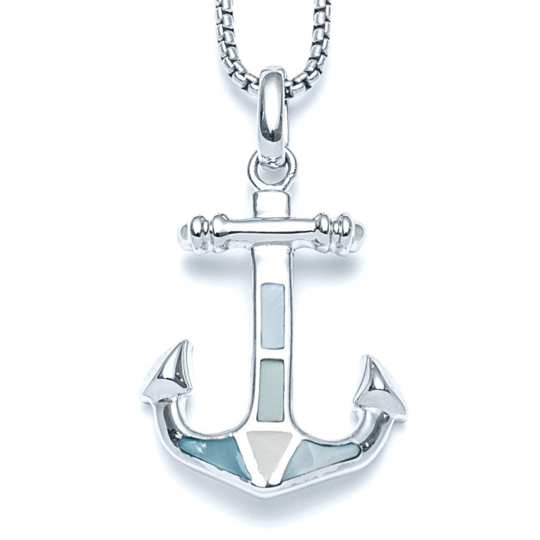 Capri Anchor Necklace