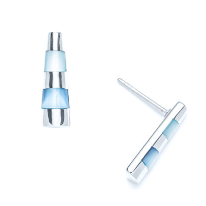 Capri Color Bars Stud Earrings