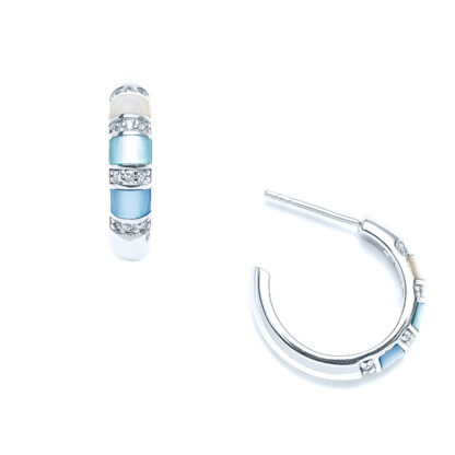 Capri Sand Bar Hoop Earrings