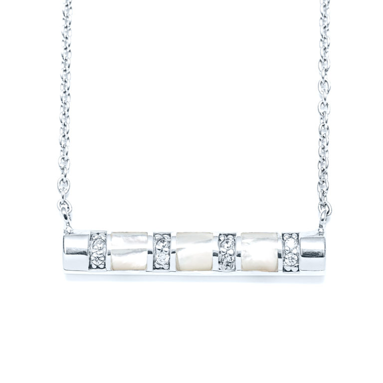 Mother of Pearl Sand Bar Necklace