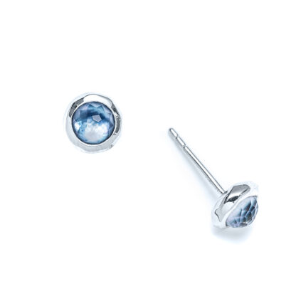 Luminous Shore 5mm Poolside Stud Earrings