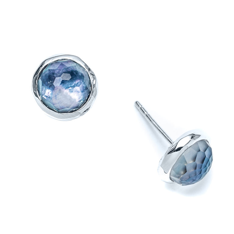 Luminous Shore 8mm Poolside Stud Earrings