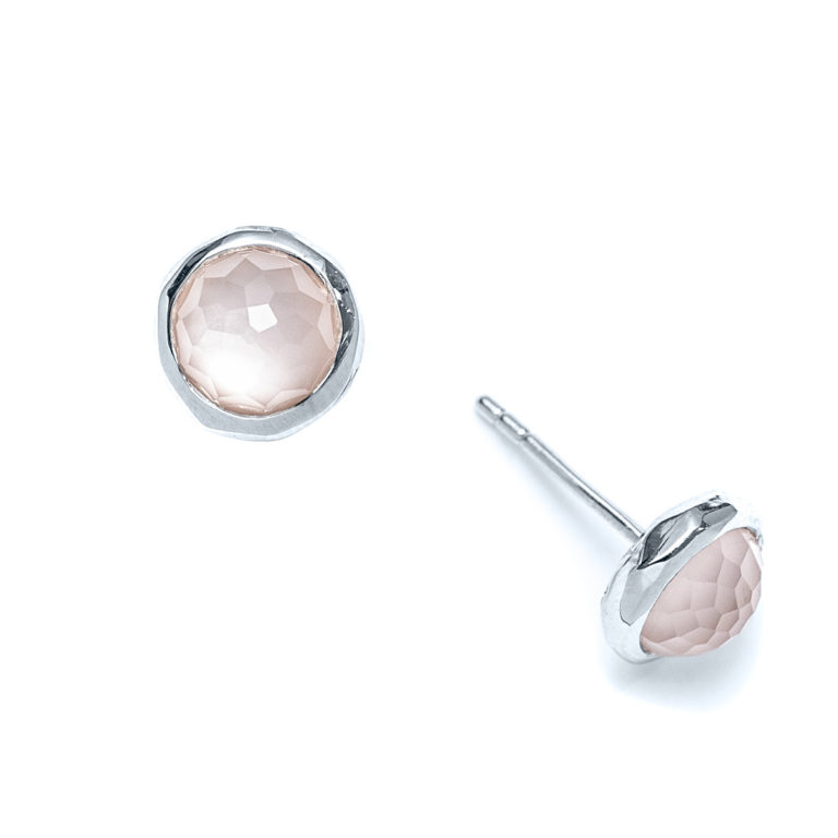 Pink Orchid 7mm Poolside Stud Earrings