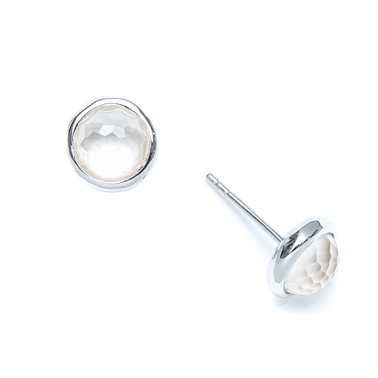 Radiant Pearl 7mm Poolside Stud Earrings