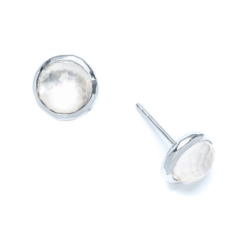 Radiant Pearl 8mm Poolside Stud Earrings
