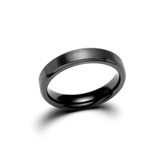 Modern Zirconium Narrow Ring