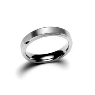 Modern Titanium Narrow Ring