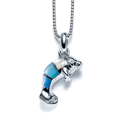 Capri Manatee Charm Necklace