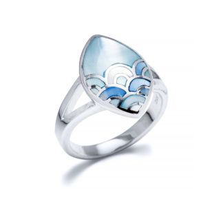 Capri Calming Waves Ring