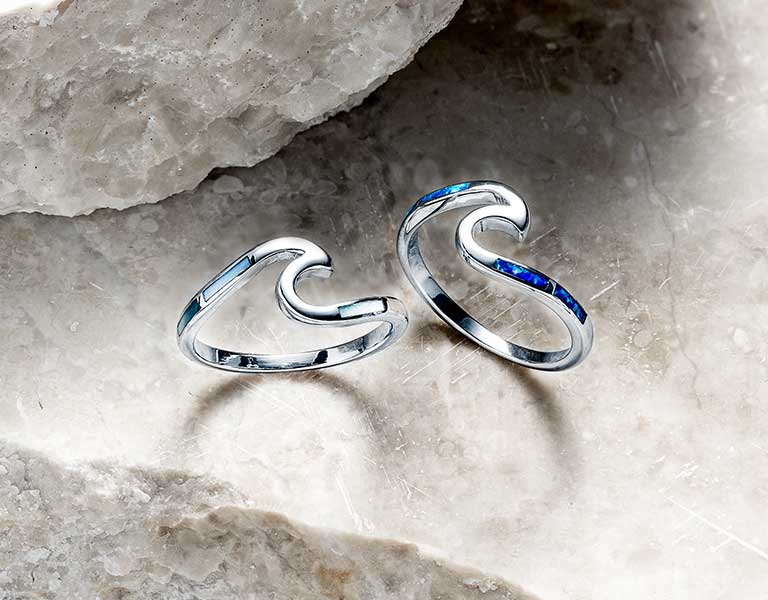 Go Into The Waves... Signature nautical jewelry for the one who loves the ocean.