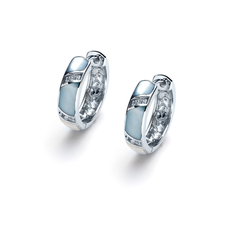 Capri Eclipse Hoop Earrings