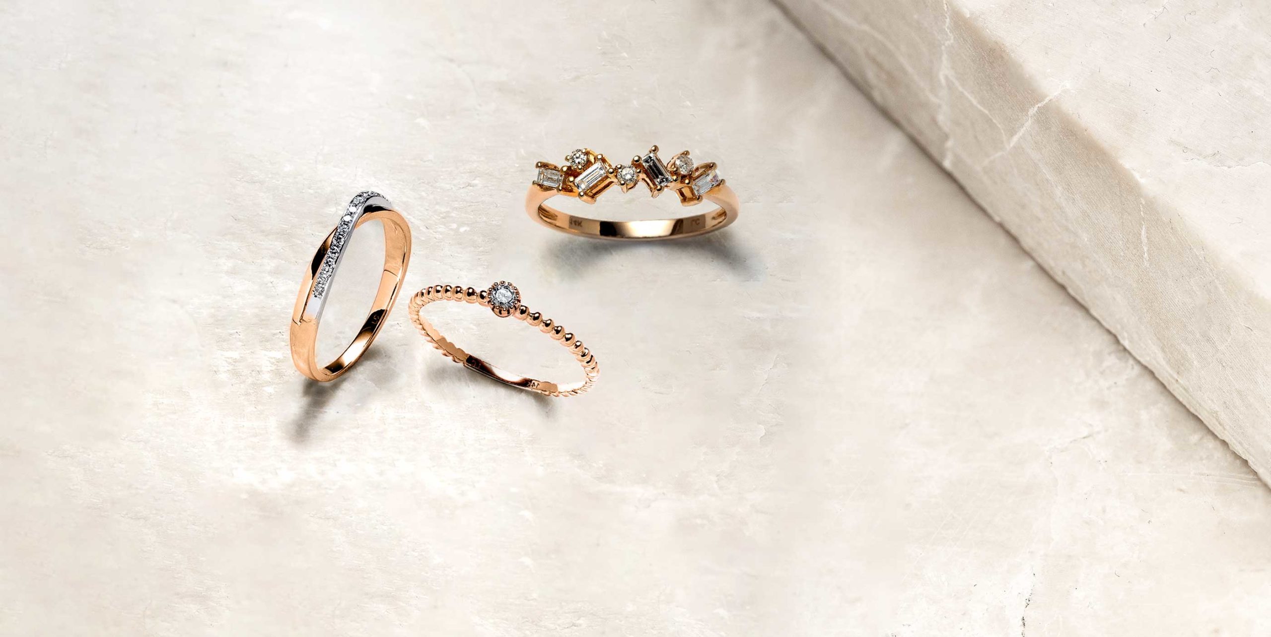 Rose Gold Rings