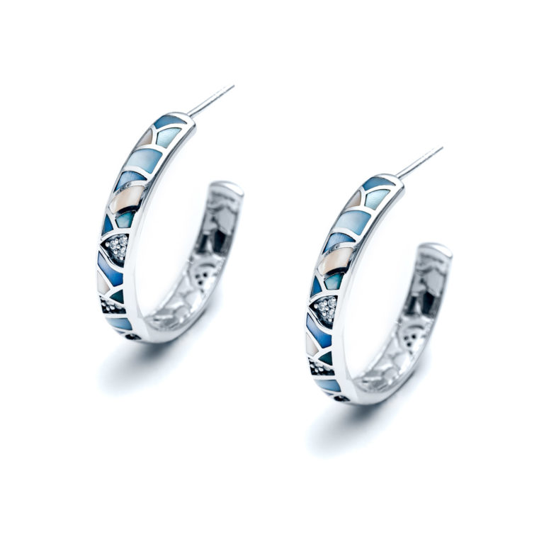 Capri Isla Hoop Earrings