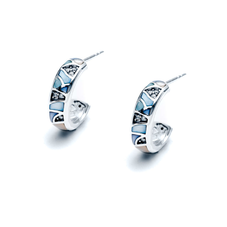 Capri Isla Petite Hoop Earrings