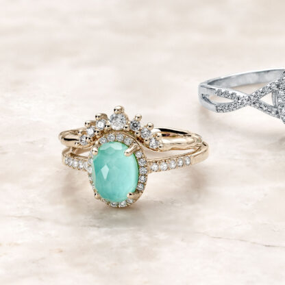Laguna Mallory Gold Ring On Stone