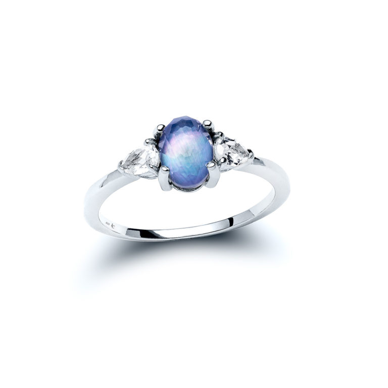 Luminous Shore Greyson Ring with White Topaz