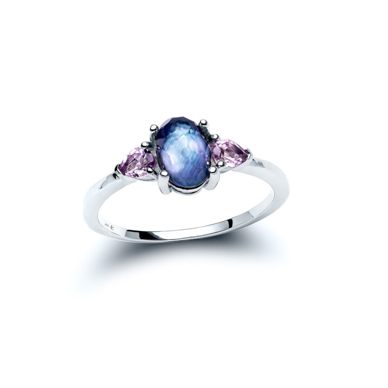 Luminous Shore Greyson Ring with Amethyst