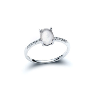 Radiant Pearl Aria Ring